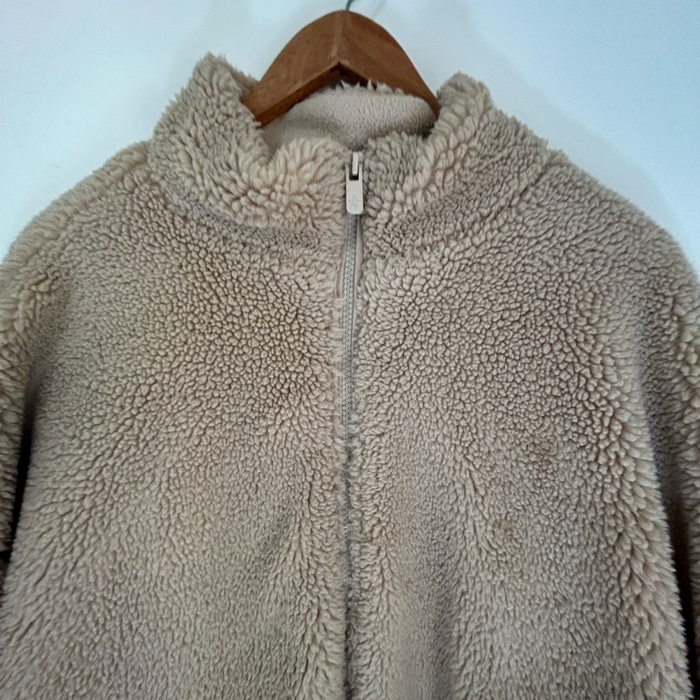 Cozy Tan Teddy Jacket - image 2